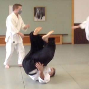 Praciting Aikido